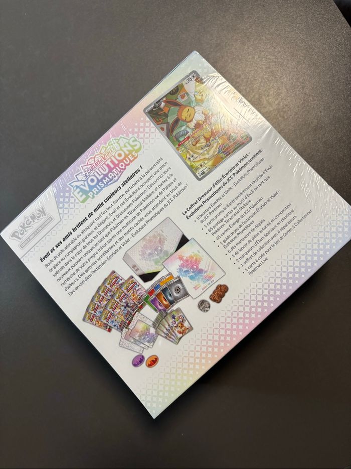 ETB Pokémon Évolutions prismatiques NEUF - photo numéro 3