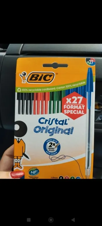 Bic 27 crayons