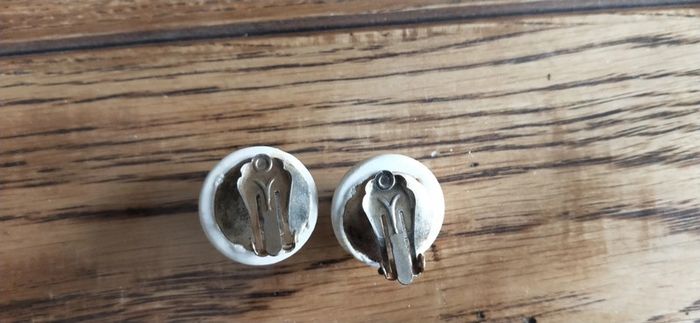 Boucles d'oreilles à pinces Vintage - photo numéro 2