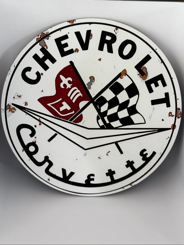 Hueforge vintage Chevrolet Corvette