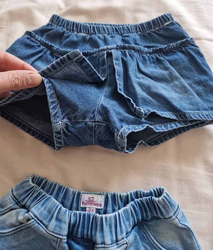 Lot 2 jupes shorts 12 mois - photo numéro 4