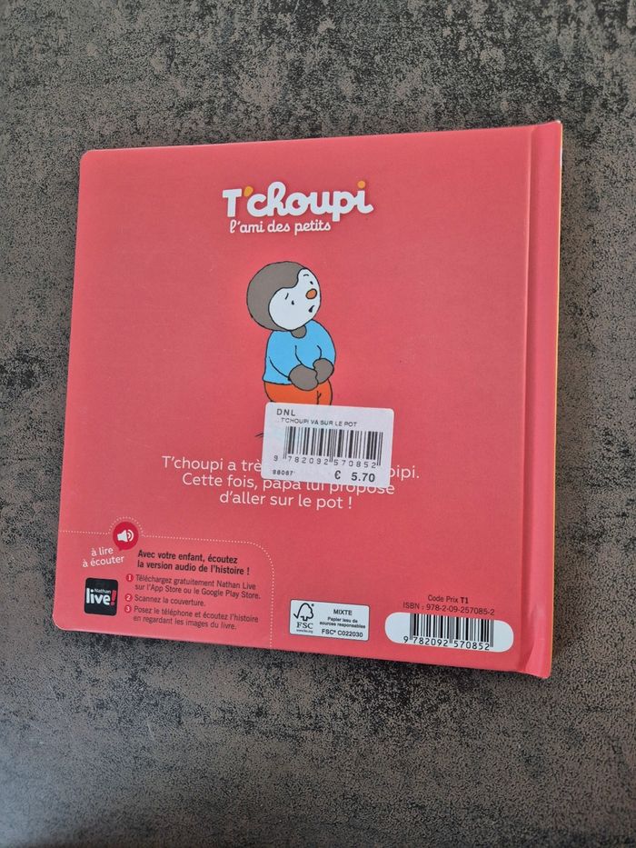 Livre t'choupi - photo numéro 2