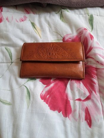 Compagnon/porte monnaie cuir
