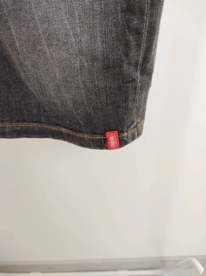 Jupe en jean noir Esprit EDC taille de 36 - photo numéro 3