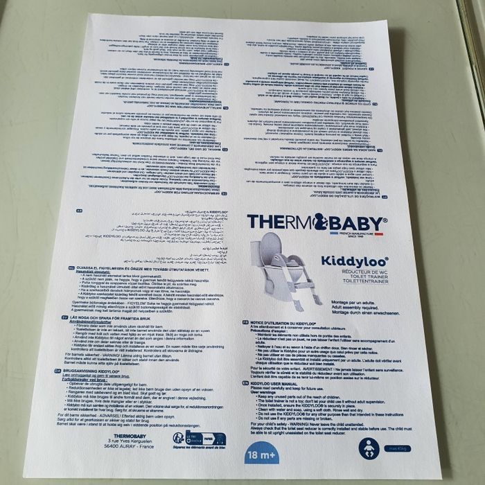 Réducteur de WC KIDDYLOO - photo numéro 8