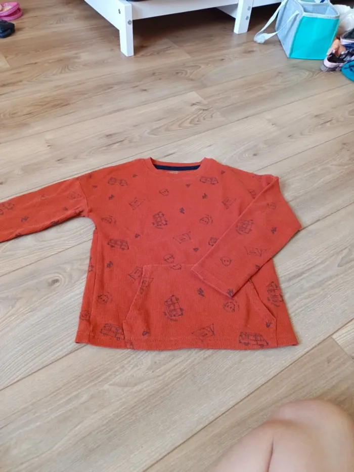 Tee shirt manche longue kiabi