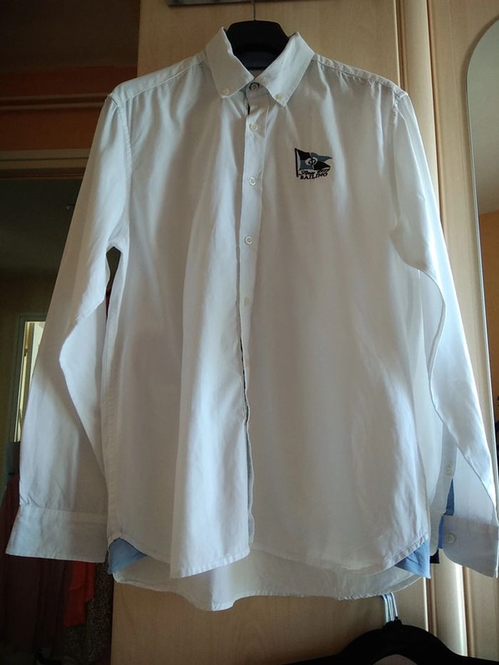Chemise blanche manches longues