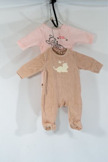 Lot 2 pyjamas naissance