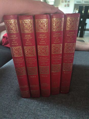 Collection Le grand dictionnaire d'histoire de France en 5 tomes