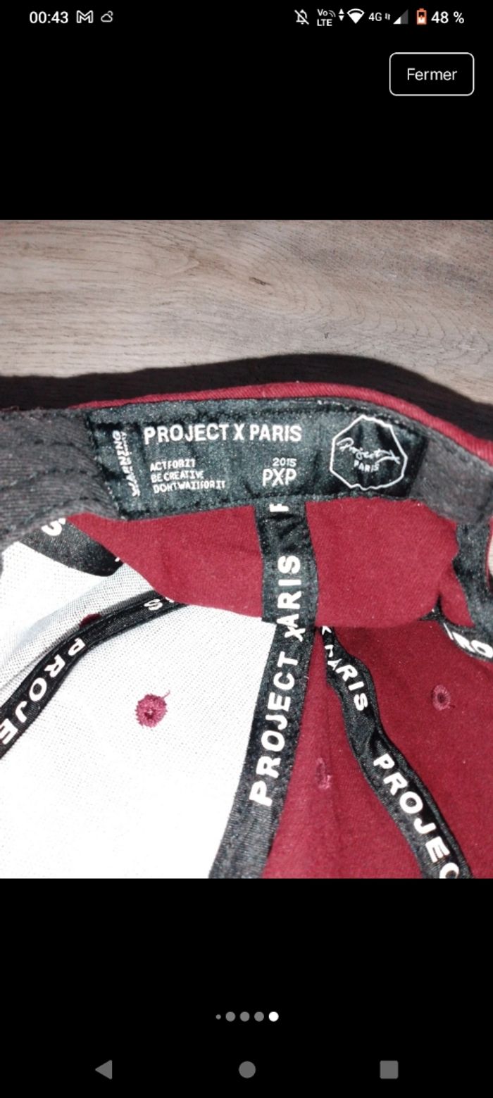 Casquette project x paris - photo numéro 6