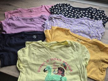 Lot de 7 tee shirts manches courtes