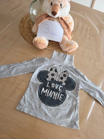 Pull a col roulé Minnie