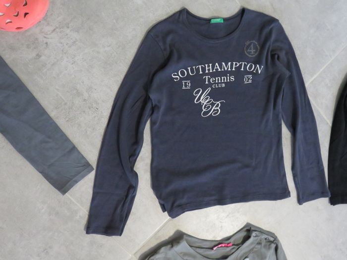 6 T-shirt fille manche Longue 10 ans - photo numéro 3
