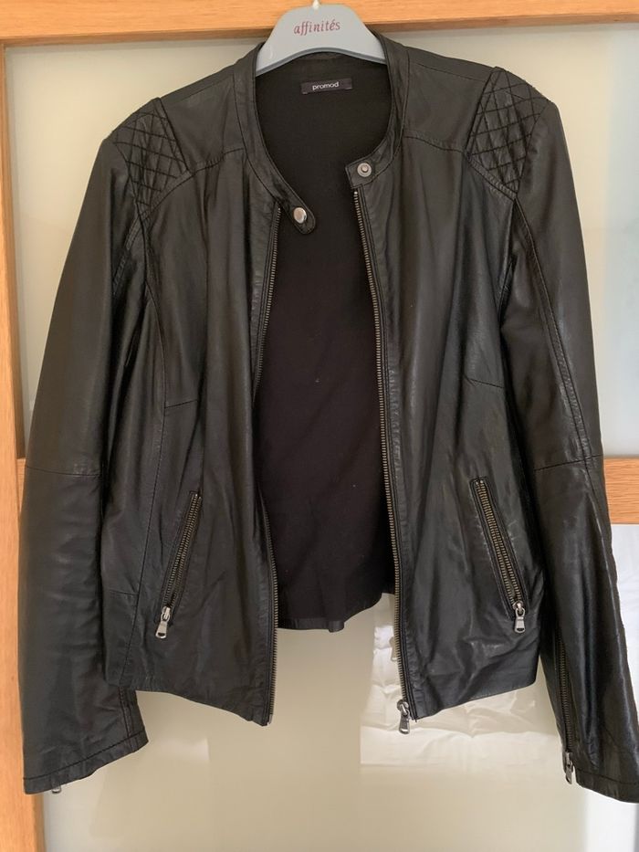 Veste imitation cuir - photo numéro 2