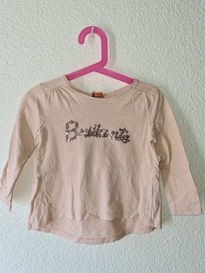 tee-shirt rose claire Tape à l'œil