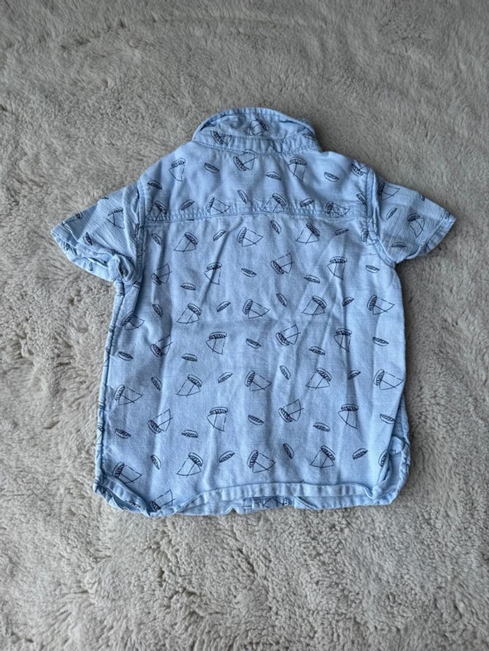 👕 lot été chemise + polo - bébé garçon 18 mois- très très bon état - photo numéro 4
