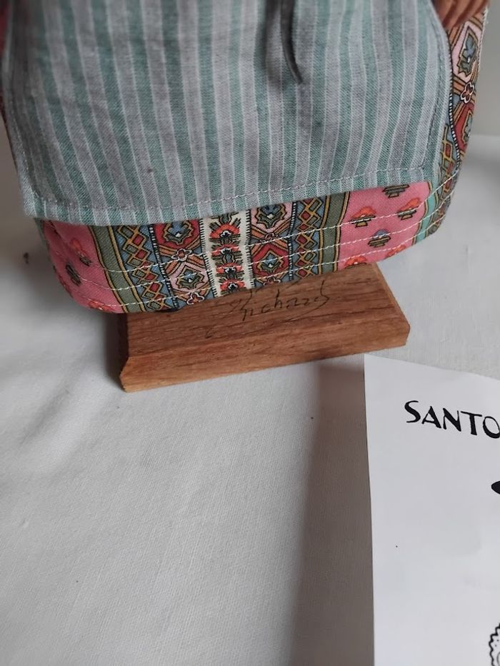 Grands Santons de Provence, couple lavandier signé RICHARD - photo numéro 4