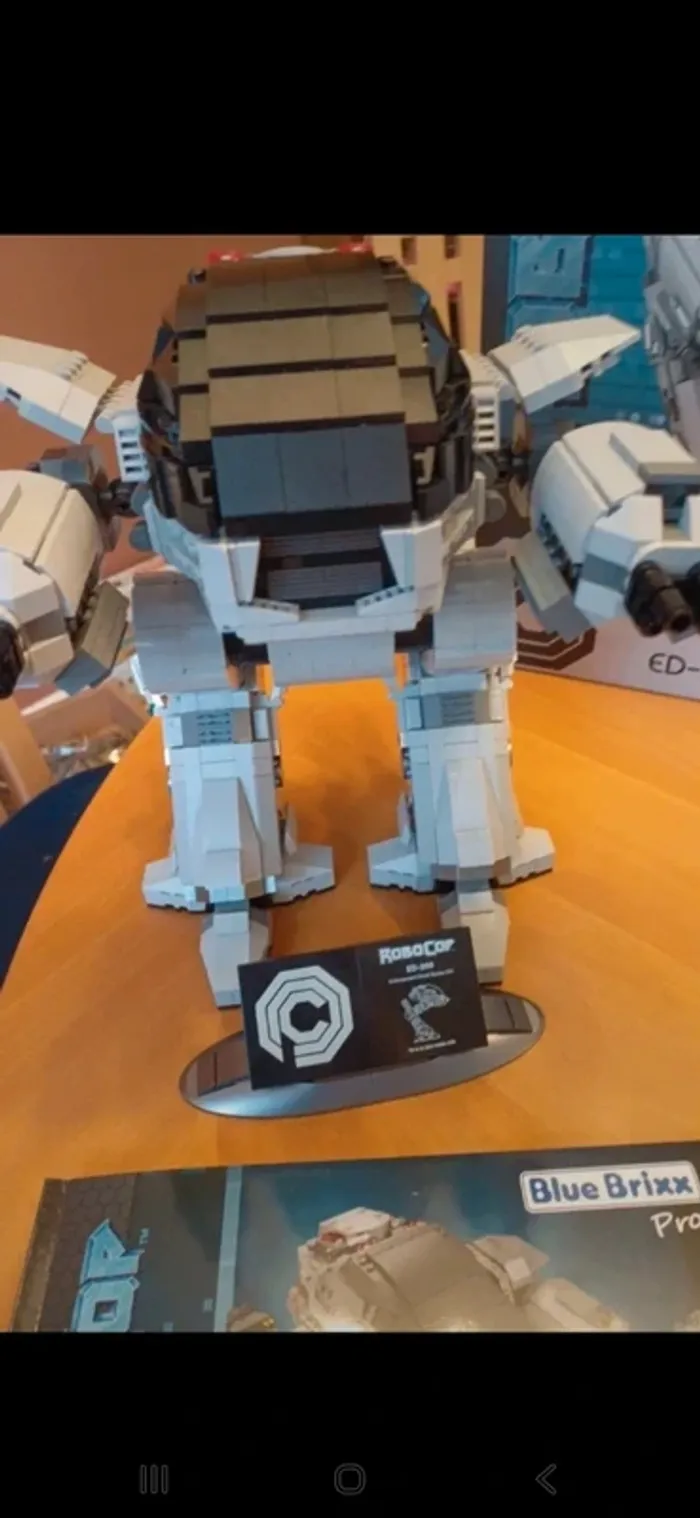 Blue Brixx Pro - ED-209 - Robocop - 2519 pièces - photo numéro 7
