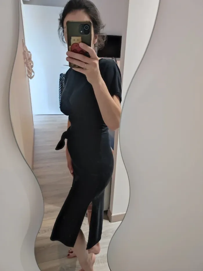 Robe à nouer Bershka XS