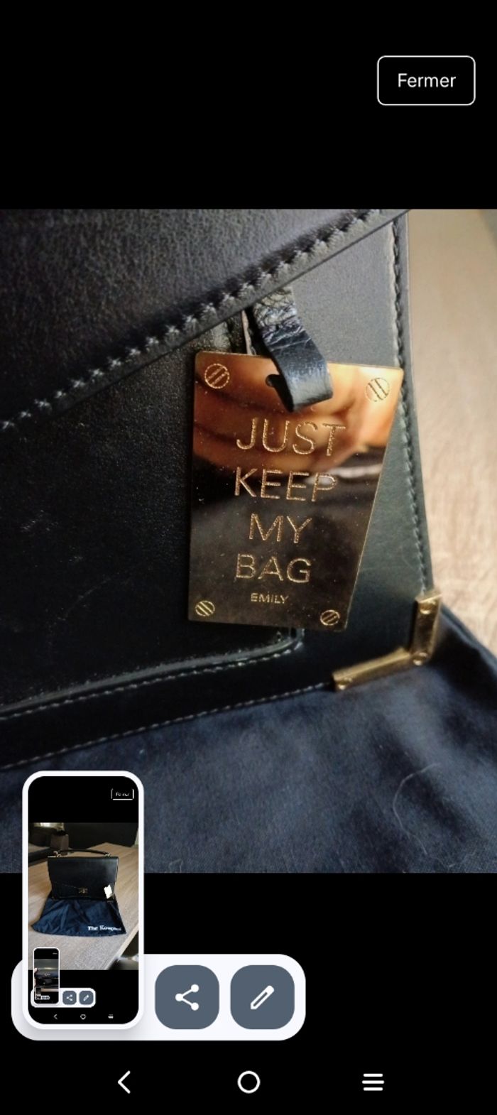 Sac The kooples Emily grand modèle - photo numéro 4