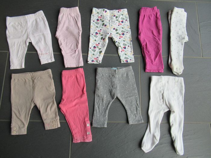 Lot de 77 vêtements fille 3 mois + chaussettes - photo numéro 8