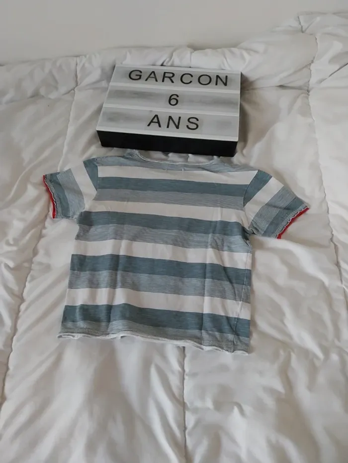 Tee-shirt manche courte garçon 6 ans Influx - photo numéro 2