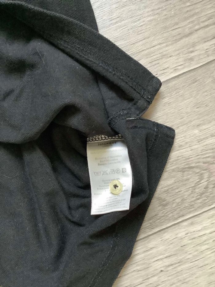 Polo noir et blanc  Hackett aston martin racing  Taille S - photo numéro 6