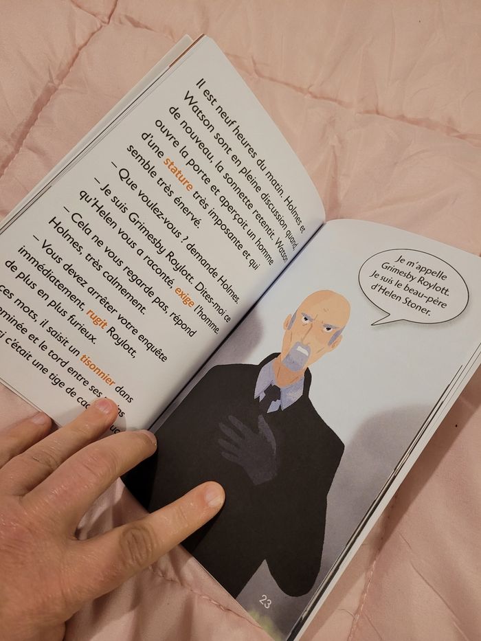 une aventures de sherlock holmes Ce2  (3e) - photo numéro 3