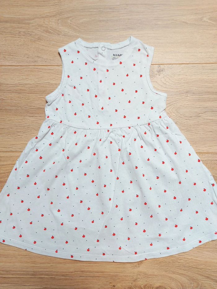 Robe légère pommes Kiabi 24 mois