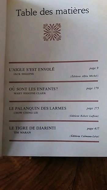 Livre ancien