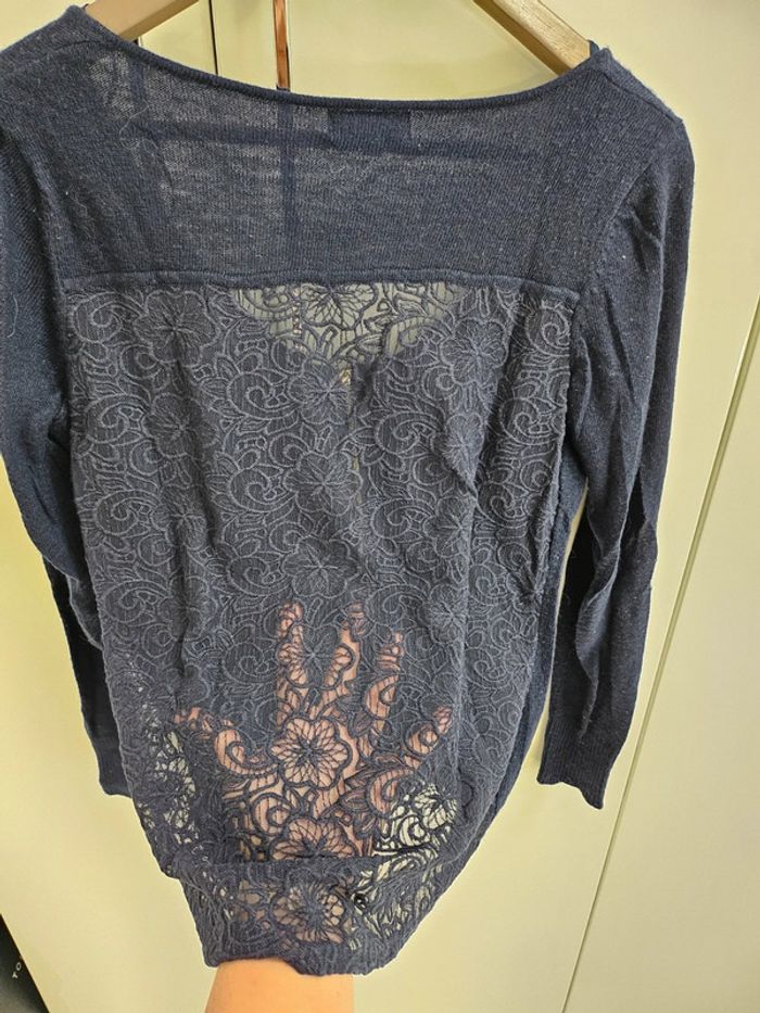 Gilet bleu marine - photo numéro 3