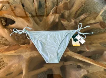 Bas de maillot de bain Roxy femme bleu clair ficelles