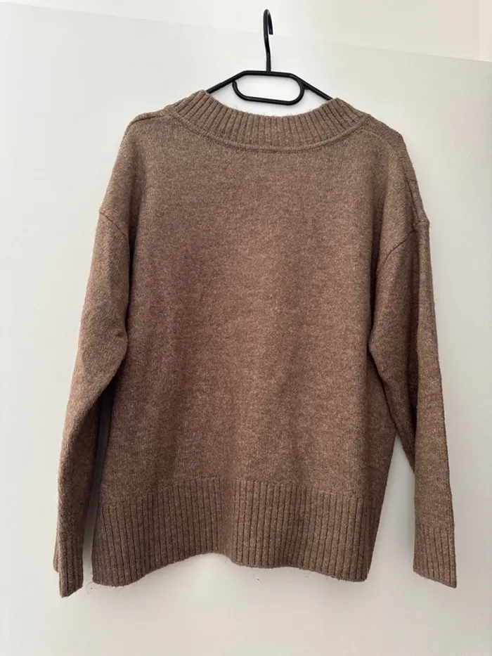 Pull d’hiver Pimkie couleur taupe - photo numéro 6