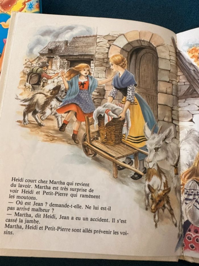 Livre ancien Hemma collection primevère Heidi et le grand troupeau album - photo numéro 5