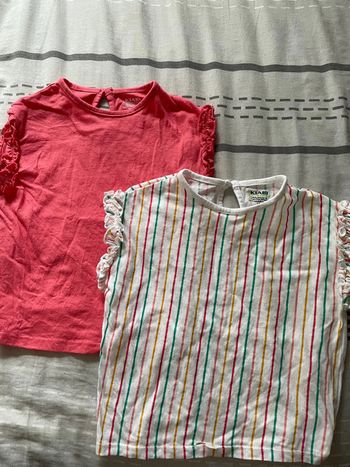 T-shirts kiabi avec froufrous