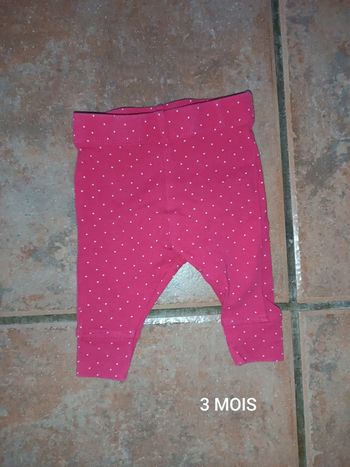 Pantalon fille 3 MOIS