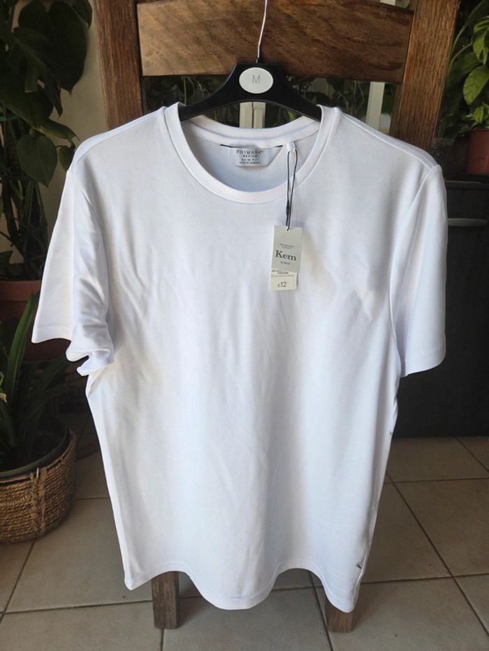 Tee-shirt blanc Homme