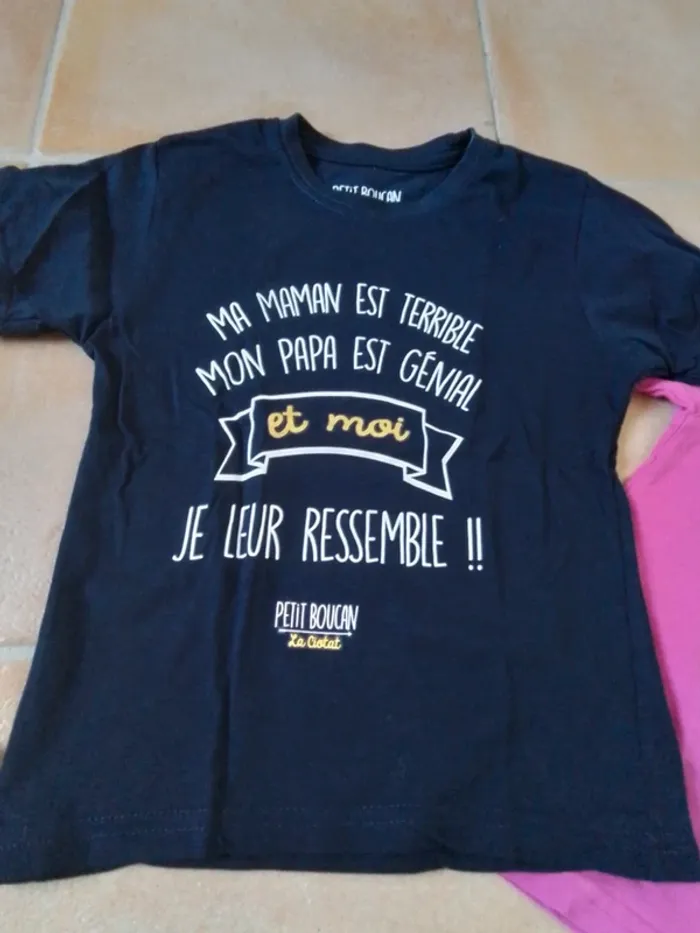 Lot de 2 tee shirt enfant - photo numéro 3
