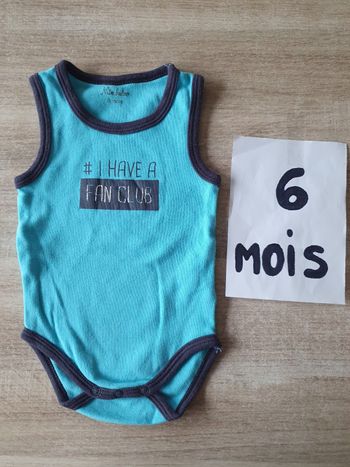 Body 6mois garçon