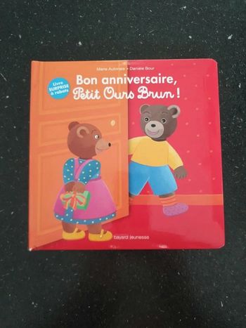 Bon anniversaire Petit Ours Brun
