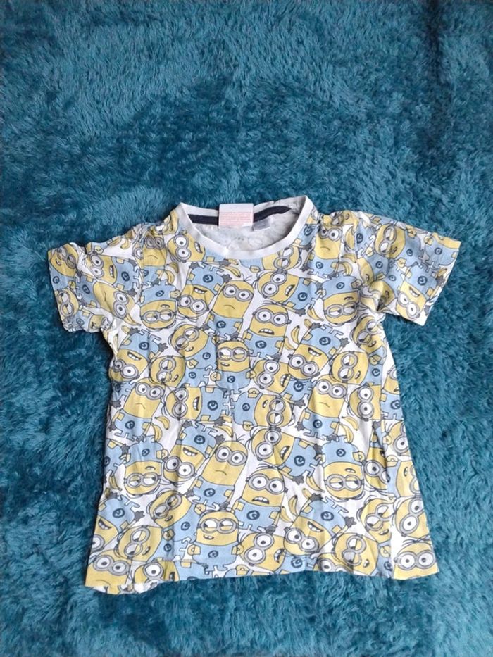 Tee shirt manche courte Minions 2-4ans