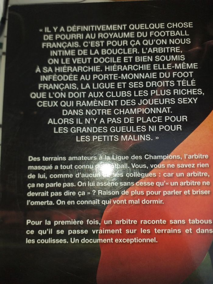 Je suis l'arbitre masqué - photo numéro 2