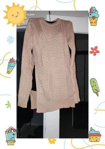 Pull torsadé Zara taille L 40