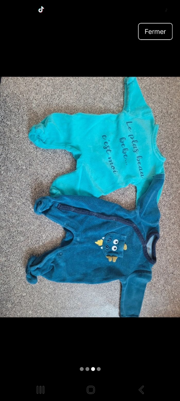 Lot pijamas 0mois - photo numéro 4