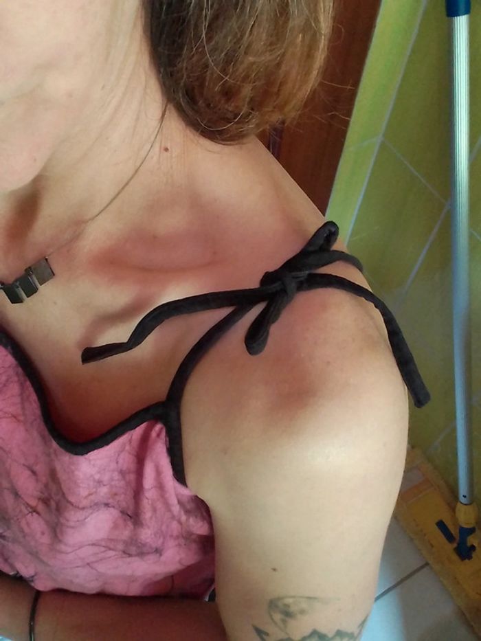 Débardeur + paréo femme rose et noir - photo numéro 8