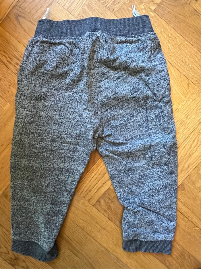 Pantalon de jogging gris taille 92 - photo numéro 3