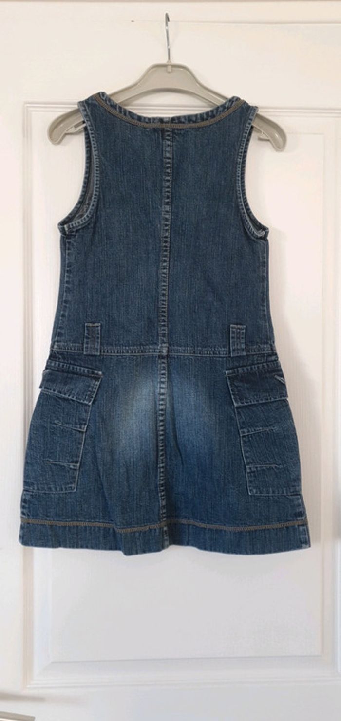Robe sans manches en jean IKKS 8 ans CHLA - photo numéro 4