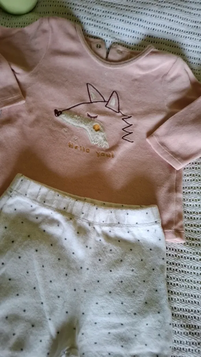 Pyjama Velour 12Mois - photo numéro 5