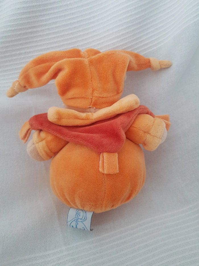 Ourson orange marron doudou et cie - photo numéro 3