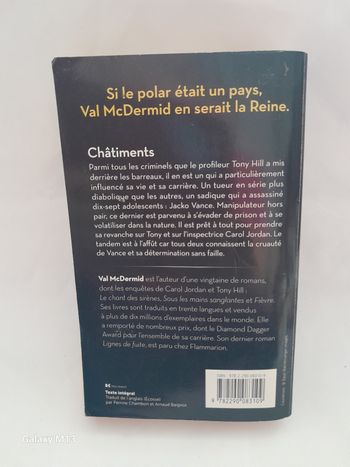 Châtiments Val McDermid